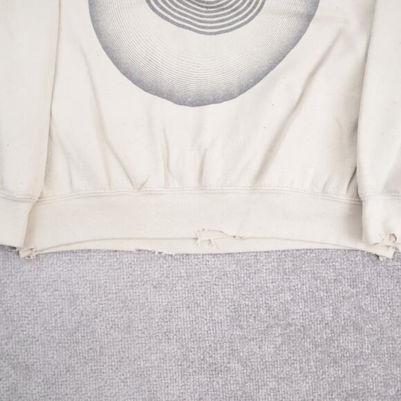 Thrashed Queen Music Band Tour Small Beige Long Sleeve Pullover Sweatshirt - Picture 6 of 13